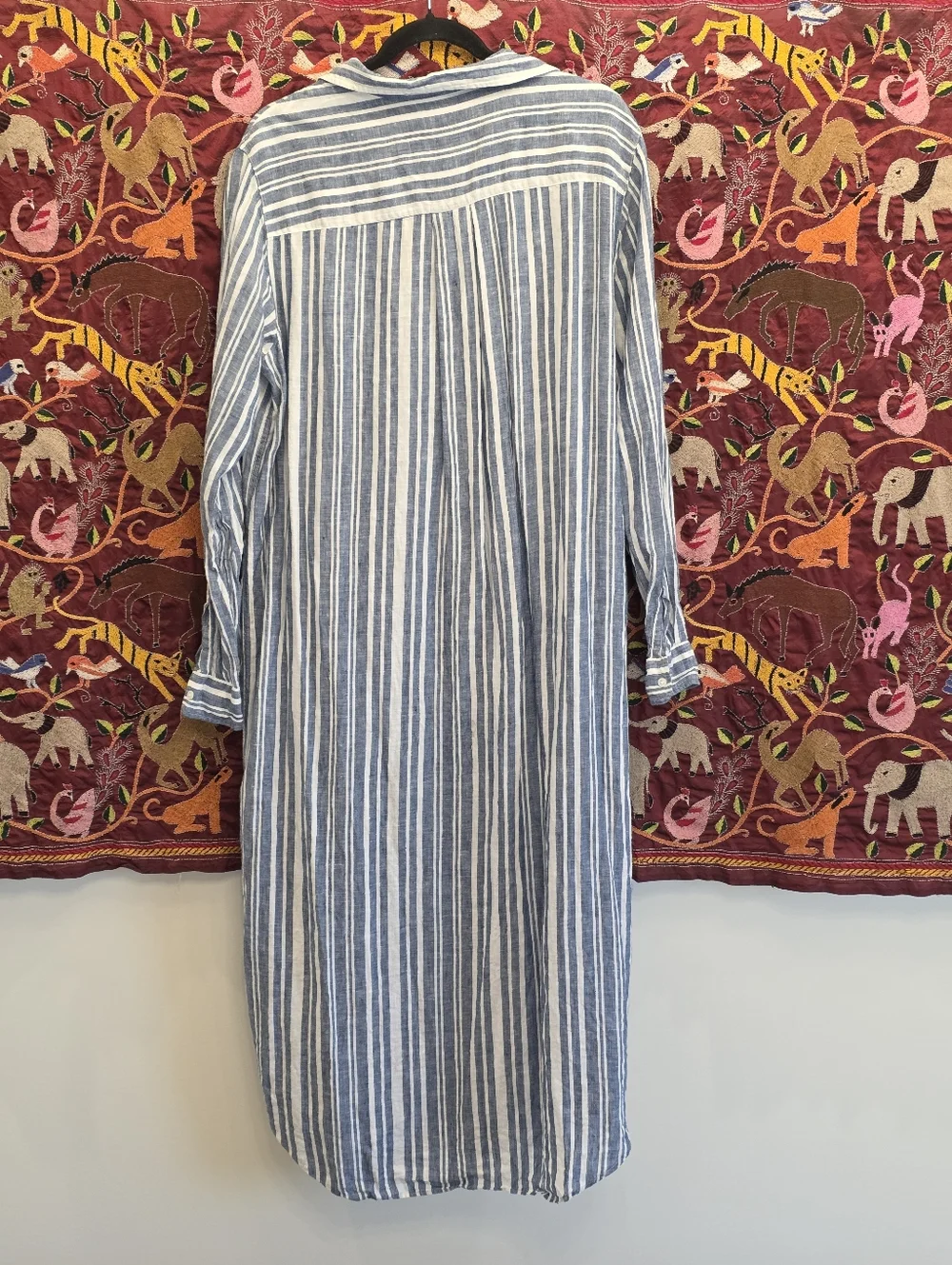 Frank & Eileen Rory Linen Shirtdress XL - Picture 2 of 8